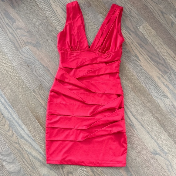 Soho Dresses & Skirts - Soho red bodycon dress Size S